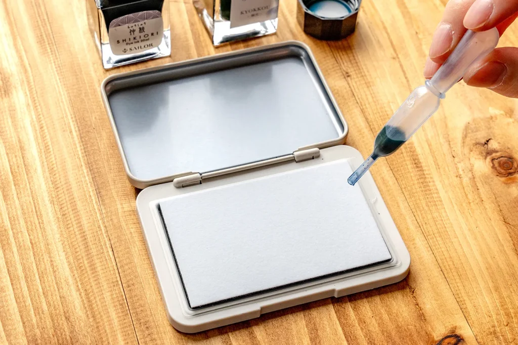 グラデーションのスタンプパッドの作り方１