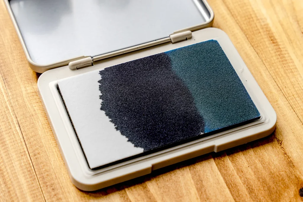 グラデーションのスタンプパッドの作り方３