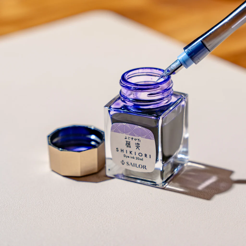 SHIKIORI　藤姿のインクとつけペン