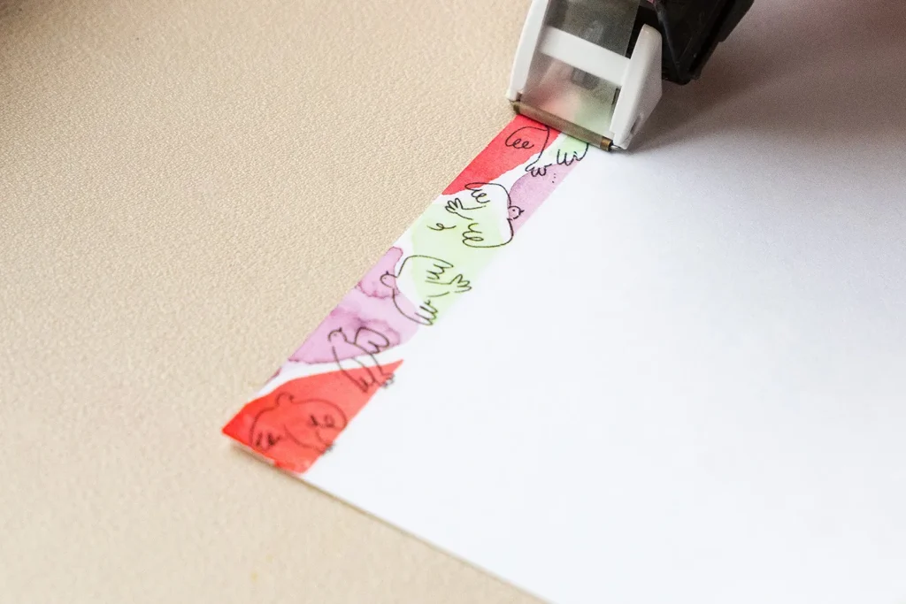 デコラッシュを使っているアップの写真