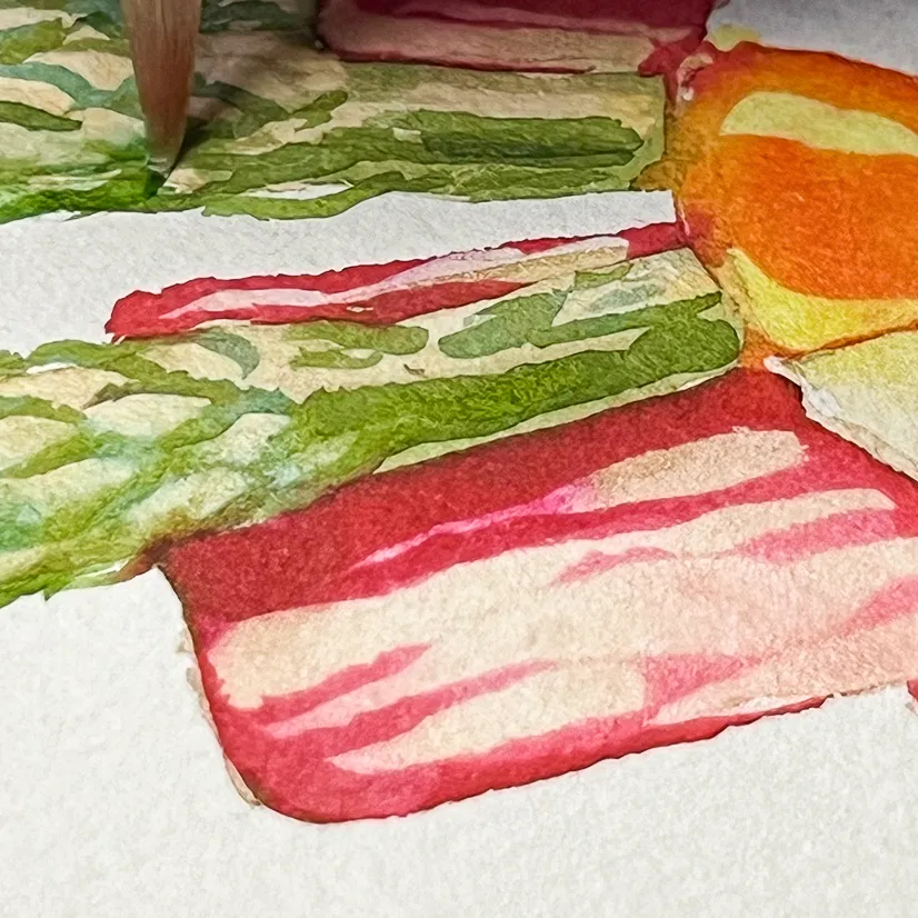 夜焚を使用している部分の写真