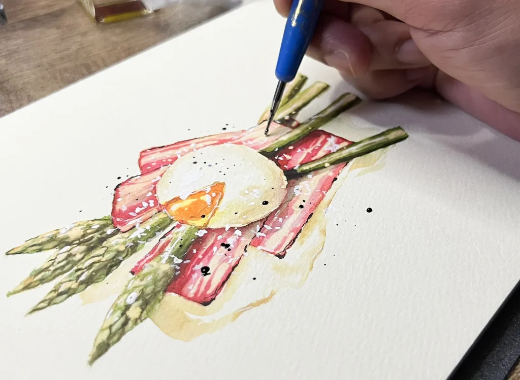 仕上げの様子２