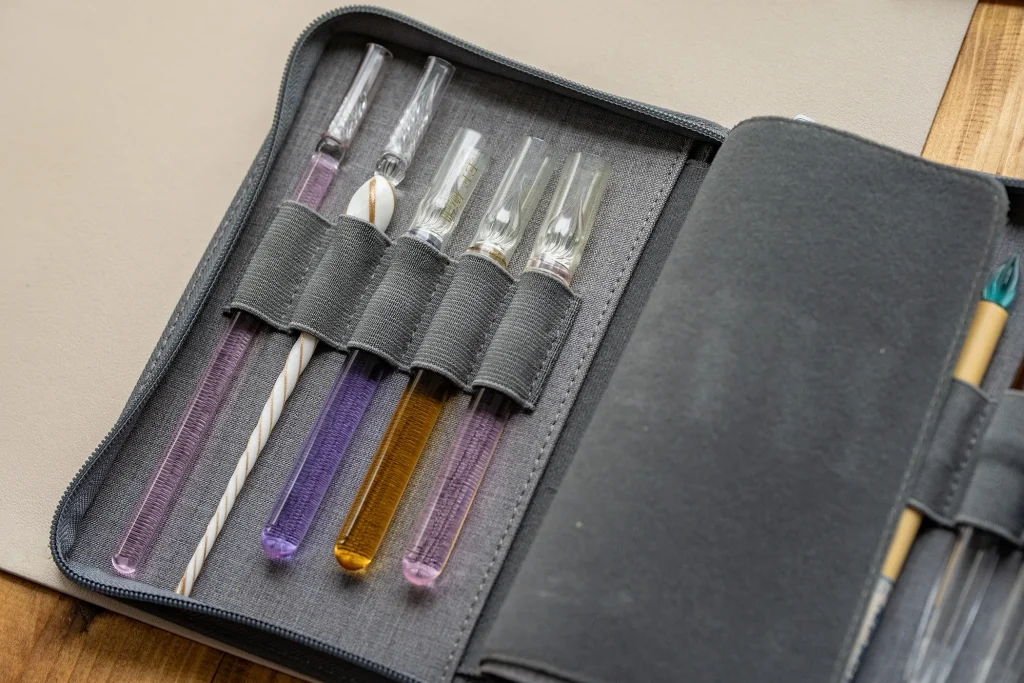 ペンケースに保管している様子